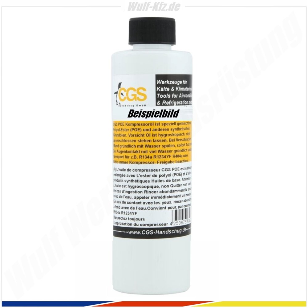 CGS UV-​Additiv für Lecksuche R134a und R1234yf / PAG